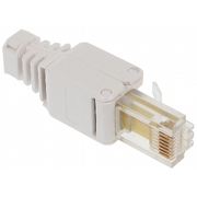 RJ45 Modular Plug, Cat.5E, Cat.5E, Toolless type RJ45 Modular Plug, Cat.5E, Cat.5E, Toolless type