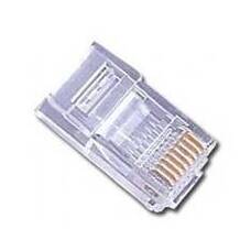 Коннекторы RJ45 PLUG3UP6, modular plug 6u" gold plated, 50 pcs/bag Коннекторы RJ45 PLUG3UP6, modular plug 6u" gold plated, 50 pcs/bag
