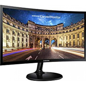 Монитор 23.5" SAMSUNG C24F390FH, Black, Curved-SVA Монитор 23.5" SAMSUNG C24F390FH, Black, Curved-SVA
