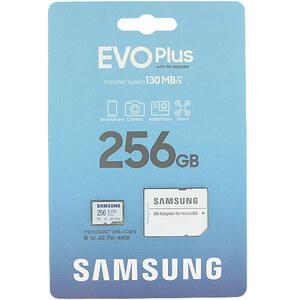 Карта памяти 256GB MicroSD  Samsung EVO Plus MB-MC256KA