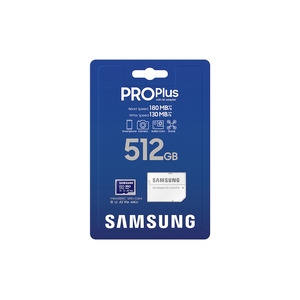 Карта памяти 512GB MicroSD+SD adapter, Samsung PRO Plus MB-MD512SA Карта памяти 512GB MicroSD+SD adapter, Samsung PRO Plus MB-MD512SA