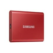 Внешний жесткий диск 1.0TB (USB3.2/Type-C) Samsung T7, Red 