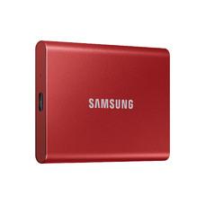 Внешний SSD 2TB (USB3.2/Type-C) Samsung T7 , Red