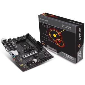 Материнская плата SAPPHIRE A520M-E, Socket AM4