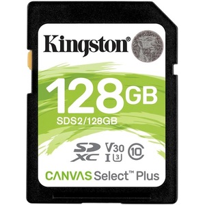 Карта памяти 128GB SDXC Card Kingston Canvas Select Plus SDS2/128GB