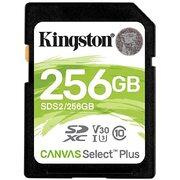 256GB SDXC Card (Class 10) UHS-I, U1, Kingston Canvas Select Plus