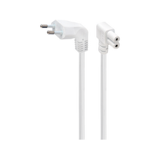 Сетевой кабель пита 2.5m Cablexpert PC-184L-075-2.5M-W, White