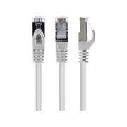 Сетевой патч-корд Cat.6A S/FTP 1м Cablexpert (PP6A-LSZHCU-W-1M, White)