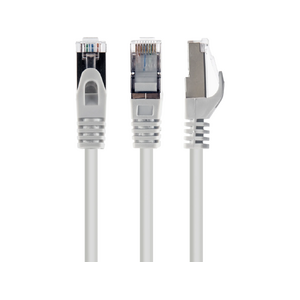 Сетевой патч-корд Cat.6A S/FTP 1м Cablexpert (PP6A-LSZHCU-W-1M, White)