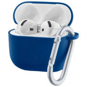 Силиконовый чехол Cellularline Bounce для Apple AirPods 4 (Blue) Силиконовый чехол Cellularline Bounce для Apple AirPods 4 (Blue)