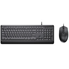 Проводной комплект клавиатура и мышь Sohoo KM102, Black, USB Проводной комплект клавиатура и мышь Sohoo KM102, Black, USB