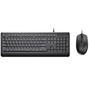 Проводной комплект клавиатура и мышь Sohoo KM102, Black, USB Проводной комплект клавиатура и мышь Sohoo KM102, Black, USB
