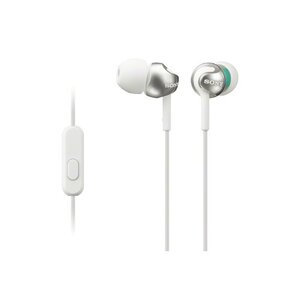 Наушники с микрофоном SONY MDR-EX110AP White