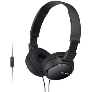 Наушники SONY MDR-ZX110AP, Black Наушники SONY MDR-ZX110AP, Black