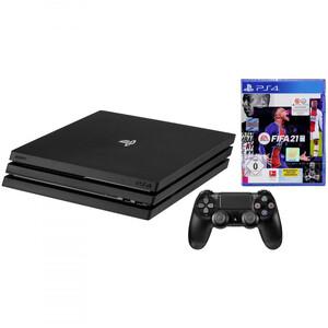 Игровая консоль SONY PlayStation 4 PRO 1TB, Black + Fifa 21