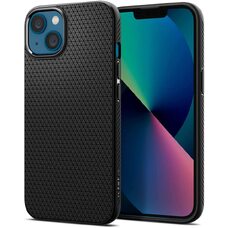 Чехол Spigen iPhone 13, Liquid Air, Matte Black Чехол Spigen iPhone 13, Liquid Air, Matte Black