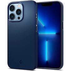 Чехол Spigen iPhone 13 Pro, Thin Fit, Navy Blue Чехол Spigen iPhone 13 Pro, Thin Fit, Navy Blue