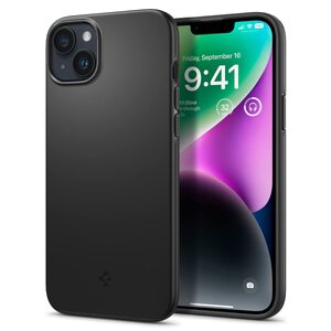 Чехол Spigen iPhone 14 Plus, Thin Fit, Black Чехол Spigen iPhone 14 Plus, Thin Fit, Black