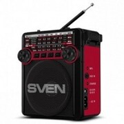 Радио колонка SVEN  Tuner SRP-355 Black/Red Радио колонка SVEN  Tuner SRP-355 Black/Red