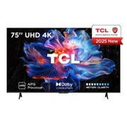 Телевизор 75" LED SMART TV TCL 75V6C (4K UHD, Google TV, Black)