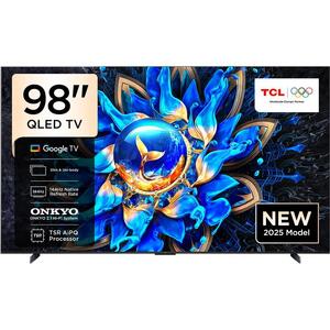 Телевизор 98"  TCL 98T8C, Black