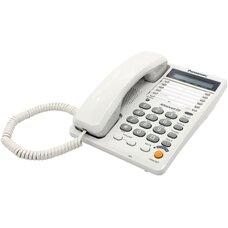 Телефон проводной Panasonic KX-TS2365UAW, White