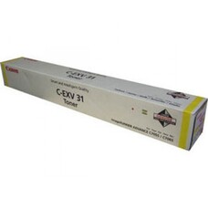 Toner Canon C-EXV31 Yellow, (xxxg/appr. 52 000 pages 10%) for Canon iR Toner Canon C-EXV31 Yellow, (xxxg/appr. 52 000 pages 10%) for Canon iR