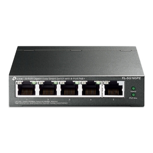 Гигабитный POE-коммутатор 5-port TP-LINK TL-SG105PE Гигабитный POE-коммутатор 5-port TP-LINK TL-SG105PE