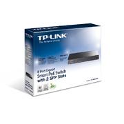 8-port Gigabit  Smart PoE Switch, TP-LINK "TL-SG2210P"