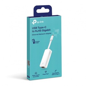 Гигабитный сетевой адаптер USB Type‑C/RJ45  TP-LINK UE300C