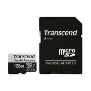 Флешка 128GB MicroSD+SD adapter, Transcend TS128GUSD340S