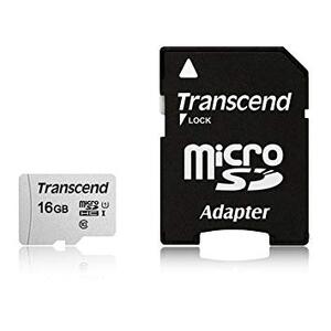 Флешка 16GB MicroSD+SD adapter, Transcend TS16GUSD300S-A Флешка 16GB MicroSD+SD adapter, Transcend TS16GUSD300S-A