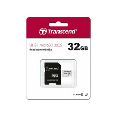 Флешка 32GB MicroSD+SD adapter, Transcend TS32GUSD300S-A Флешка 32GB MicroSD+SD adapter, Transcend TS32GUSD300S-A