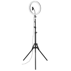 Tripod cu Lampa Circulara Hama SpotLight Steady120 III (4678) Black Tripod cu Lampa Circulara Hama SpotLight Steady120 III (4678) Black