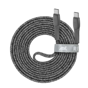 Кабель Type-C Rivacase PS6105 GR12, nylon braided, 1.2M, Gray Кабель Type-C Rivacase PS6105 GR12, nylon braided, 1.2M, Gray