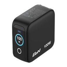 USB-зарядное устройство Verbatim Mini GaN Charger with Display 100W (Black) USB-зарядное устройство Verbatim Mini GaN Charger with Display 100W (Black)