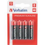 Батарейки Verbatim Alcaline  AAA, 4шт, Blister pack