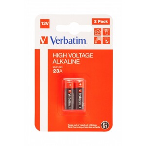 Батарейки Verbatim Alcaline Battery  High Voltage 12V A23 / MN21, 2 Pack