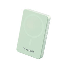 Аккумулятор 5000mAh - Verbatim Charge'n'Go Essentials Magnetic, Green