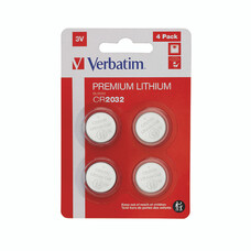 Батарейка Verbatim CR2032 3V, 4 Pack Батарейка Verbatim CR2032 3V, 4 Pack