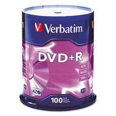Диски Verbatim DataLifePlus DVD+R AZO 4.7GB 16X MATT SILVER - Spindle 100p