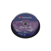 Диски Verbatim DataLifePlus DVD+R AZO MATT SILVER - 10шт Диски Verbatim DataLifePlus DVD+R AZO MATT SILVER - 10шт
