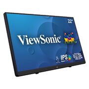 Портативный сенсорный монитор 22” VIEWSONIC VA LED TD2230 Black
