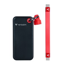 Внешний SSD-накопитель 512GB Verbatim Pocket M.2 NVMe (USB 3.2 Gen 2) Red Внешний SSD-накопитель 512GB Verbatim Pocket M.2 NVMe (USB 3.2 Gen 2) Red