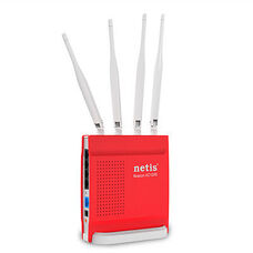 Wireless Gaming Router Netis "WF2681", 1200Mbps, 2.4GHz, 5GHz 