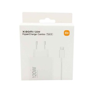 Xiaomi Charger 120W, HyperCharge Combo (Type-A), BHR9462EU, White Xiaomi Charger 120W, HyperCharge Combo (Type-A), BHR9462EU, White