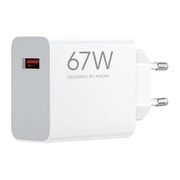 Адаптер питания Xiaomi Charger 67W HyperCharge (Type-A), BHR07SKEU, White Адаптер питания Xiaomi Charger 67W HyperCharge (Type-A), BHR07SKEU, White