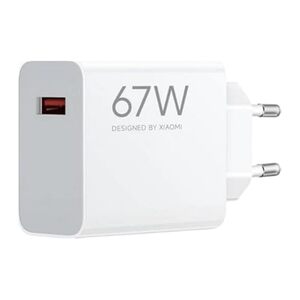 Адаптер питания Xiaomi Charger 67W HyperCharge (Type-A), BHR07SKEU, White Адаптер питания Xiaomi Charger 67W HyperCharge (Type-A), BHR07SKEU, White