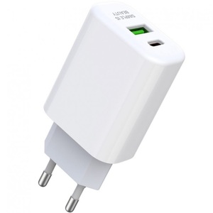 Зарядное устройство XO L85A (PD20W/QC3.0 18W) white Зарядное устройство XO L85A (PD20W/QC3.0 18W) white