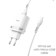 Зарядное устройство XPower + Micro USB Cable, QC3.0, White Зарядное устройство XPower + Micro USB Cable, QC3.0, White